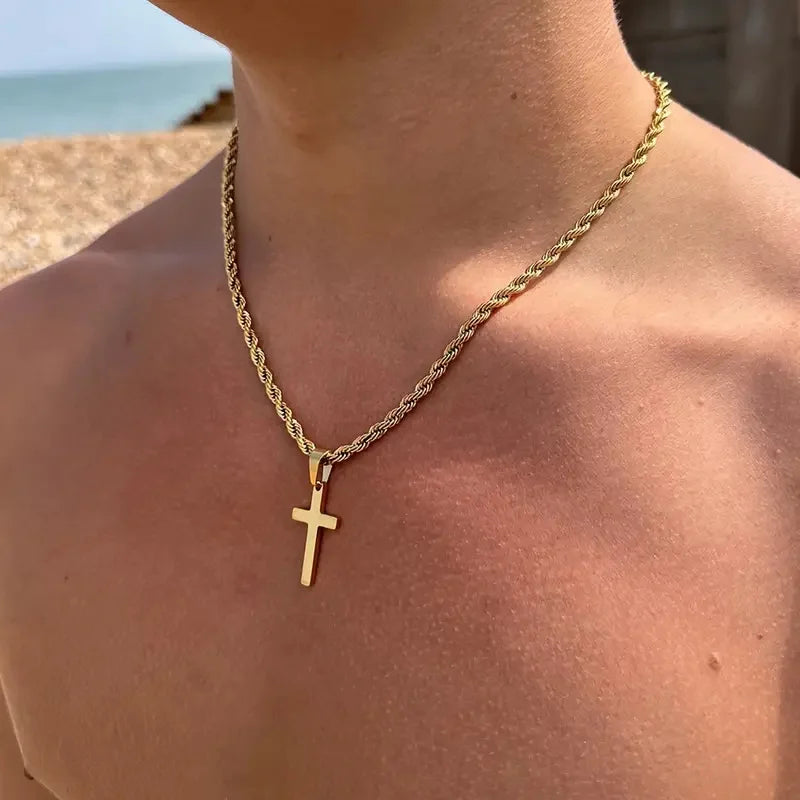 The Vanguard Cross™ - Minimalist Chain Necklace