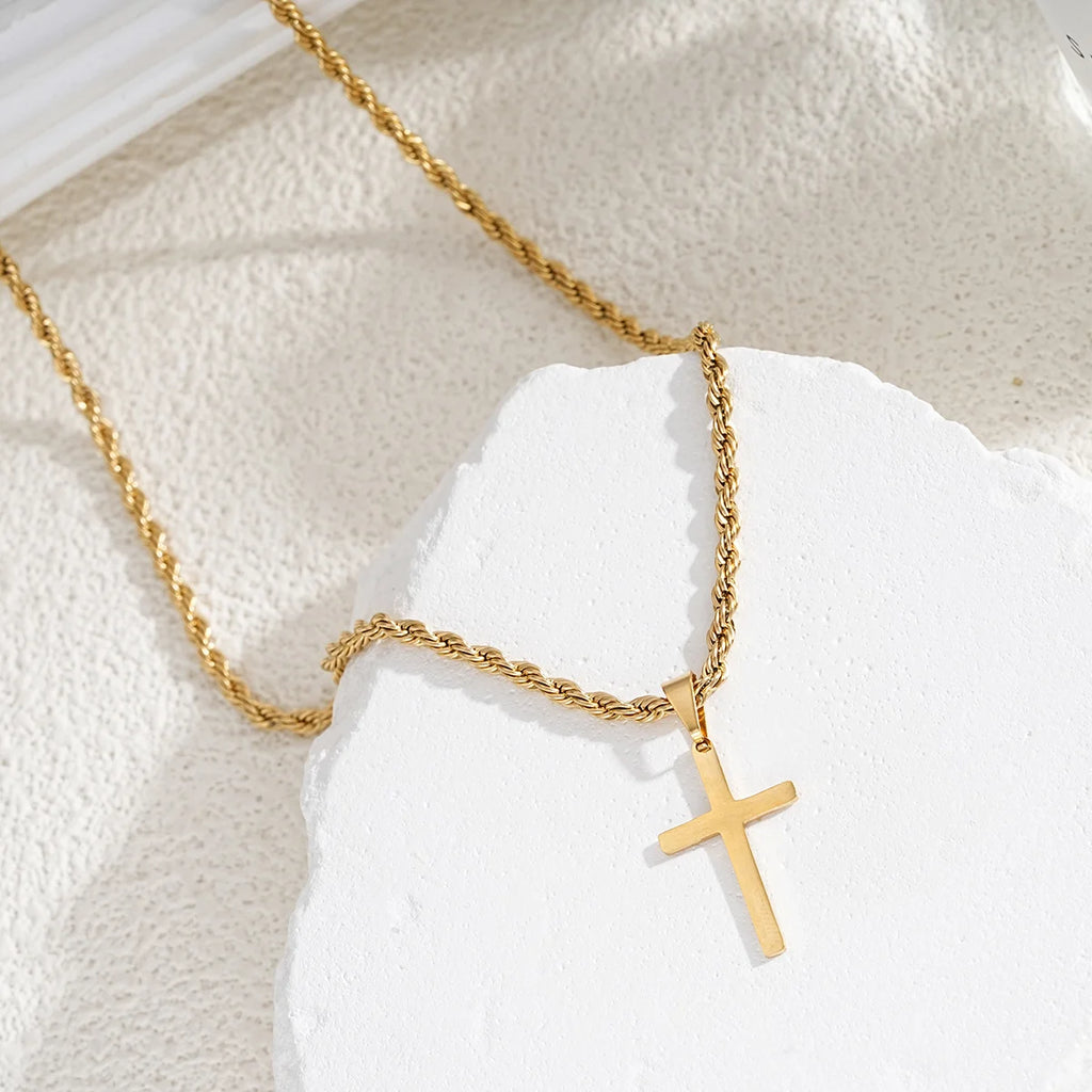 The Vanguard Cross™ - Minimalist Chain Necklace