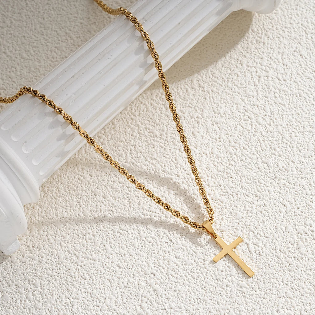 The Vanguard Cross™ - Minimalist Chain Necklace